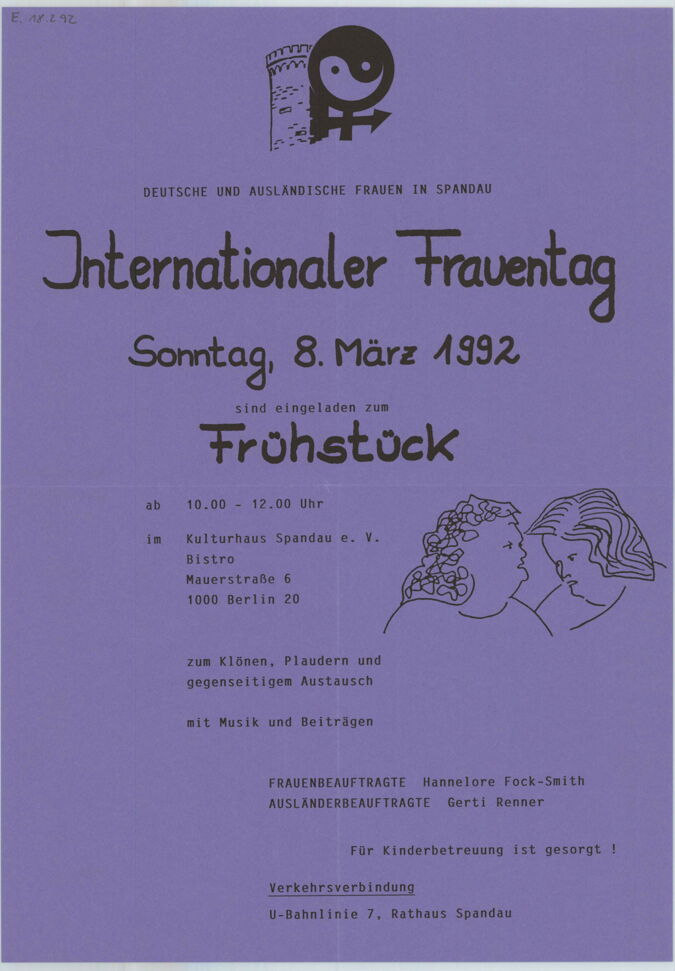 Frühstück im Kulturhaus Spandau / Seite 1