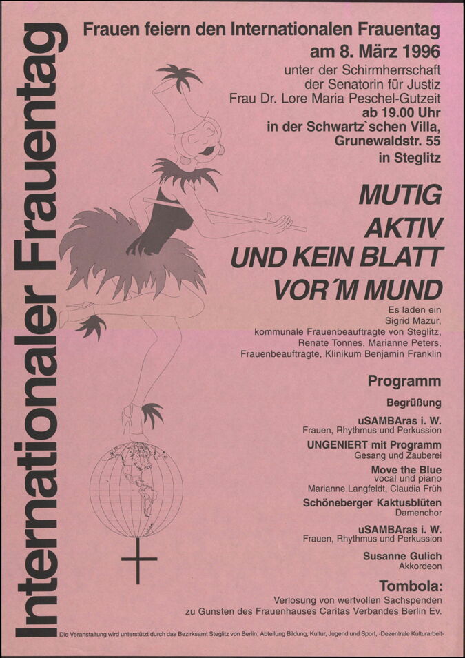 Mutig, aktiv und kein Blatt vor den Mund / Seite 1