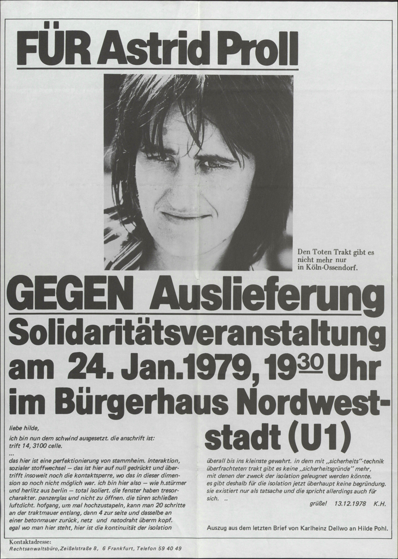Für Astrid Proll