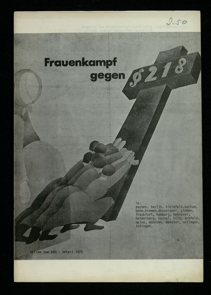 Frauenkampf gegen § 218 / Seite 1