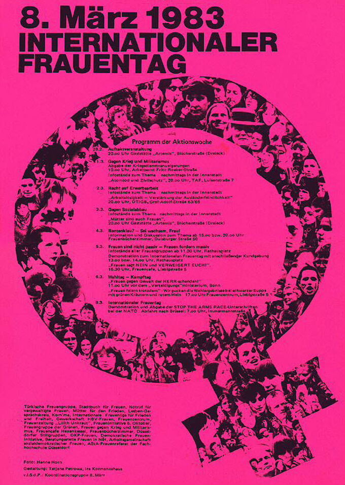 8. [Achter] März 1983 Internationaler Frauentag / Seite 1