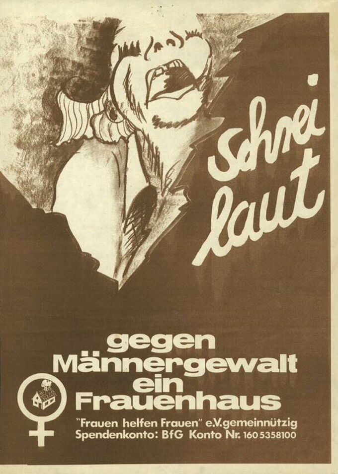 Schrei laut : gegen Männergewalt ein Frauenhaus / Seite 1