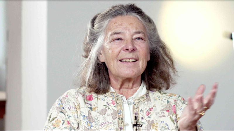 Porträtaufnahme von Silvia Kontos (Oral Herstory Projekt)