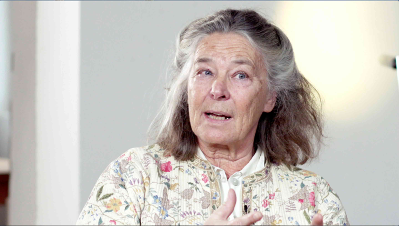 Porträtaufnahme von Silvia Kontos (Oral Herstory Projekt)