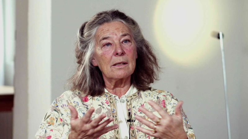 Porträtaufnahme von Silvia Kontos (Oral Herstory Projekt)