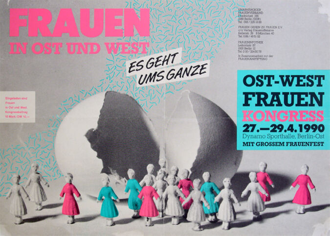 Frauen in Ost und West : es geht ums Ganze ; Ost-West Frauen Kongreß / Seite 1