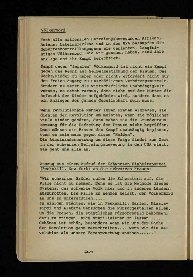 Abtreibung und Verhütungsmittel : Frauenhandbuch Nr. 1 / Seite 71