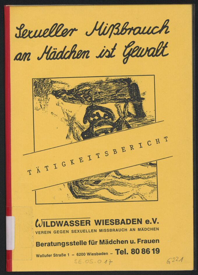 Sexueller Mißbrauch an Mädchen ist Gewalt : Tätigkeitsbericht 1989 / Seite 1