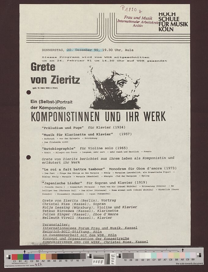 Komponistinnen und ihr Werk / Seite 1