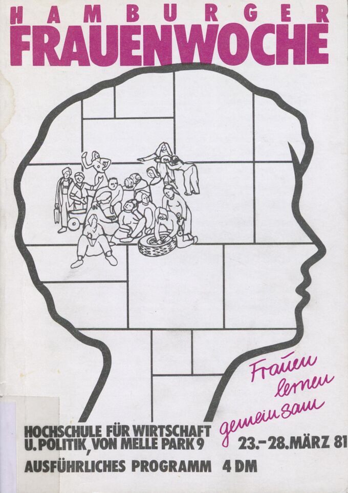 Hamburger Frauenwoche, 23. - 28. März 1981