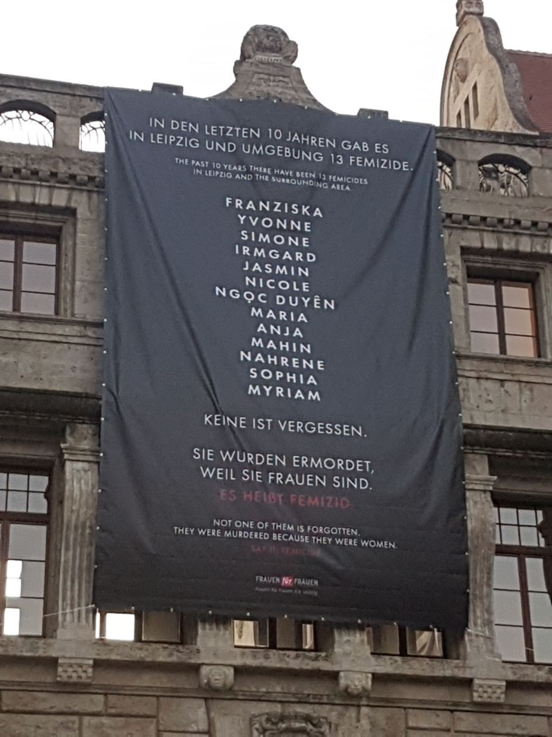 [Patriarchale Gewalt] : [Femizid: #keinemehr Leipzig Materialien]