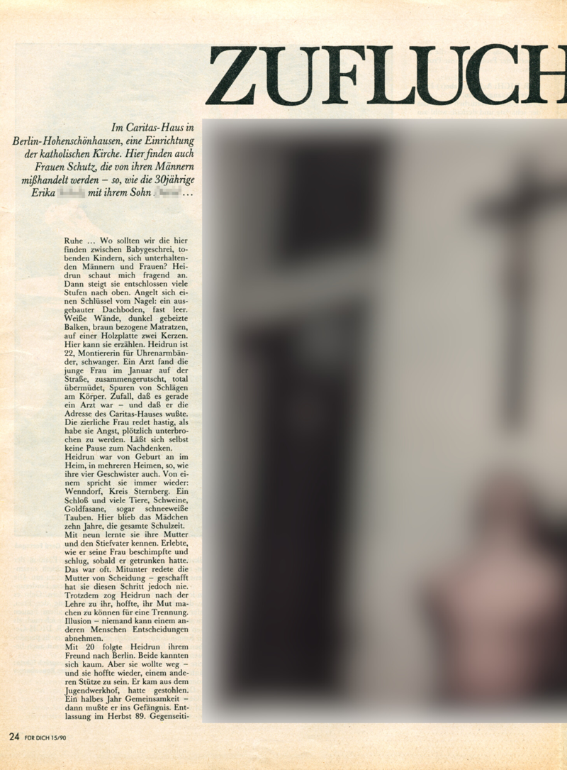 [Patriarchale Gewalt] : [Gewalt gegen Frauen in der DDR]