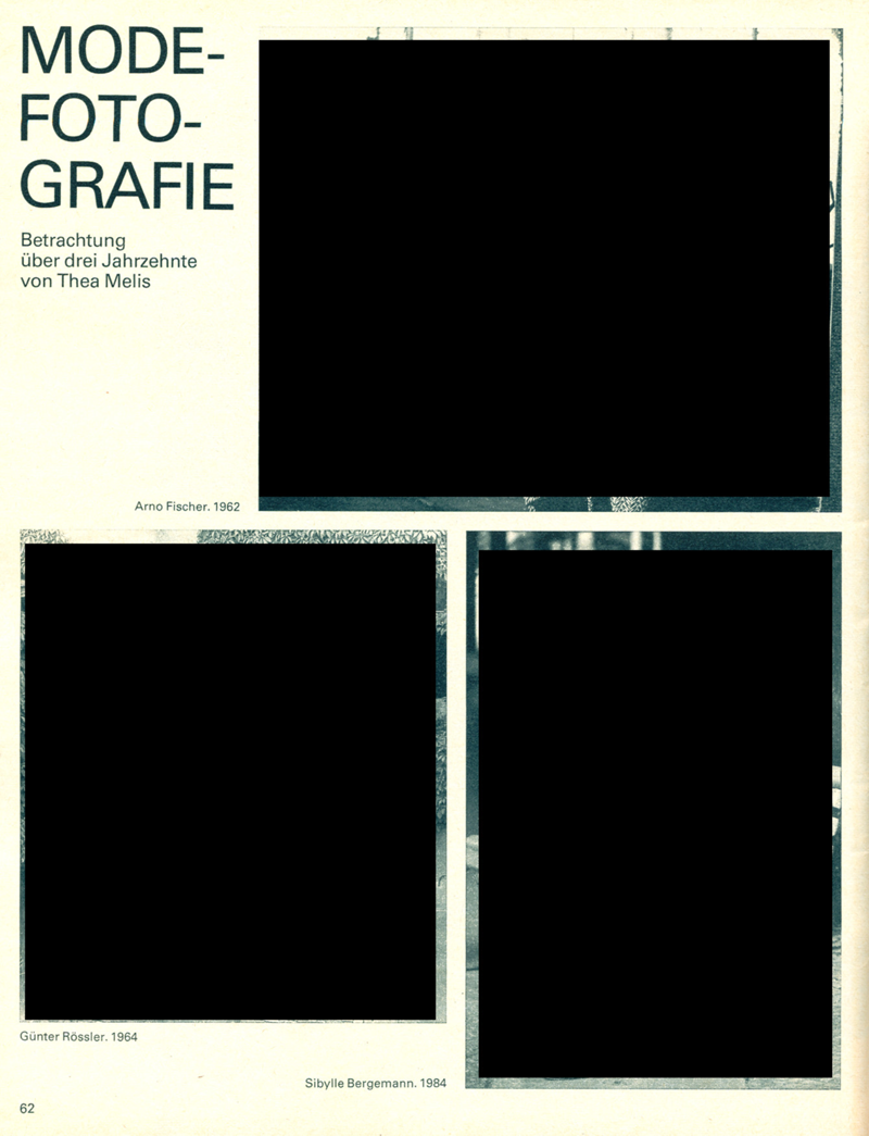 Sibylle - Zeitschriftenartikel 1980 - 1990