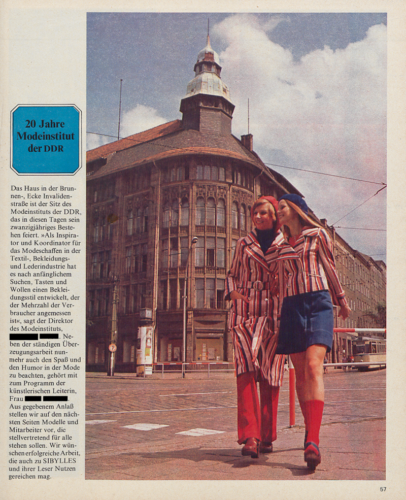 Sibylle - Zeitschriftenartikel 1970 - 1979