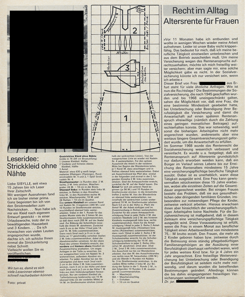 Sibylle - Zeitschriftenartikel 1980 - 1990