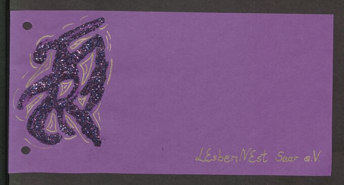 LesbenNest Saar e.V. / Seite 1