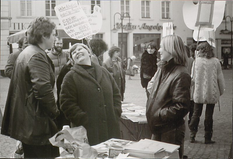 Informationsstand St. Johanner Markt
